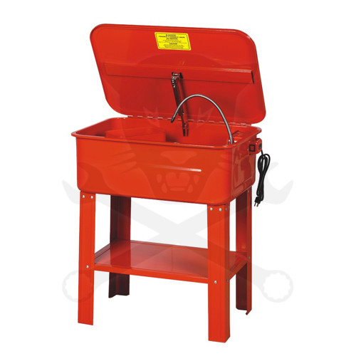 Alkatrészmosó berendezés 075 l elektromos - PIROS