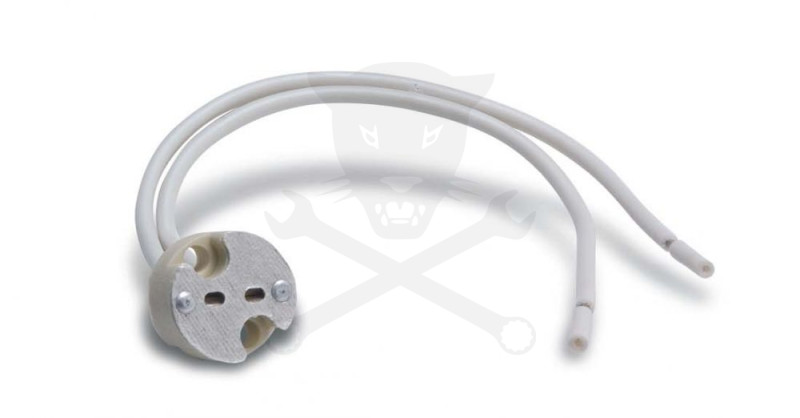 Foglalat fényforráshoz - G5.3 és G4 kerámia - Elmark