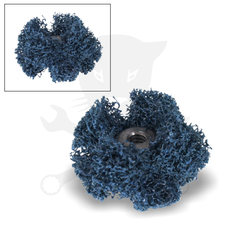 Pichler tartozék porlasztó fenék polírozó kefe - durva /kék/ 25 mm-es