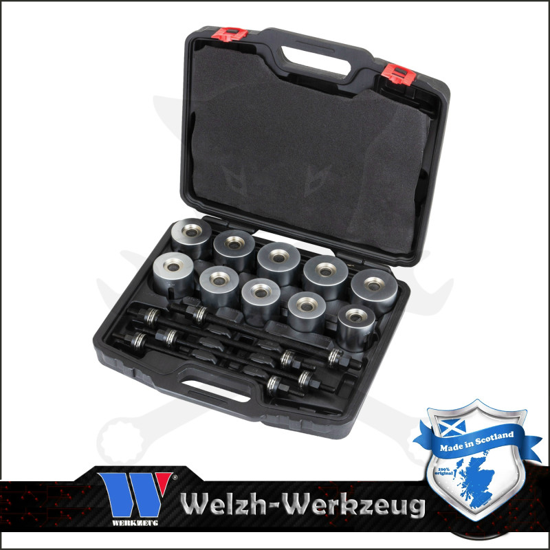 Szilent és csapágy ki-beszerelő készlet univerzális- Welzh