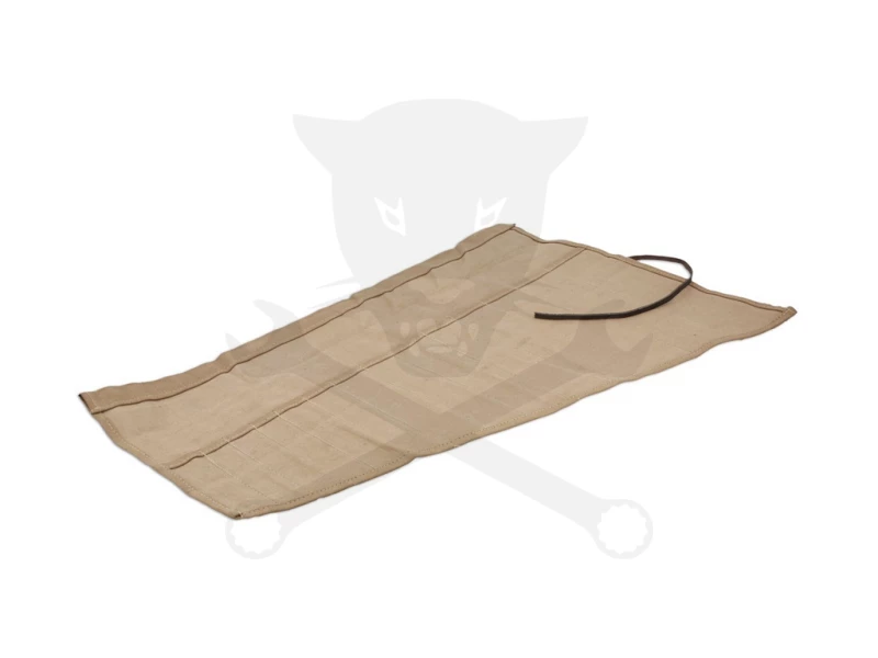 Villáskulcstartó, zsebes, feltekerhető, vászon 14 részes