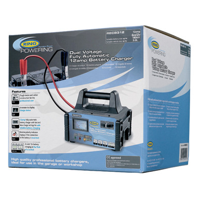 Akkumulátor töltő RING 6-12V - 12A