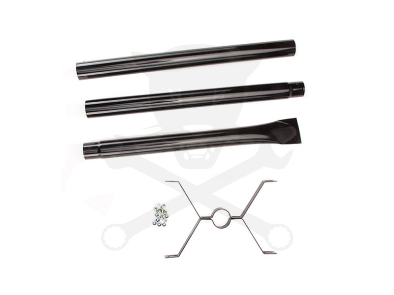 Postaláda - Amerikai postaláda állvány -fekete-