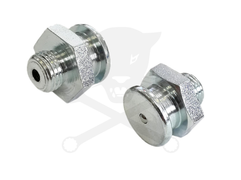 Zsírzógomb, egyenes, vezetőgyűrűs M10x1.0/16 - DIN3404