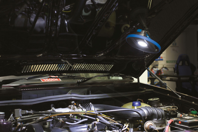 Szerelőlámpa - fényvető, akkus, profi - 15W COB - 1200 Lumen -TS20