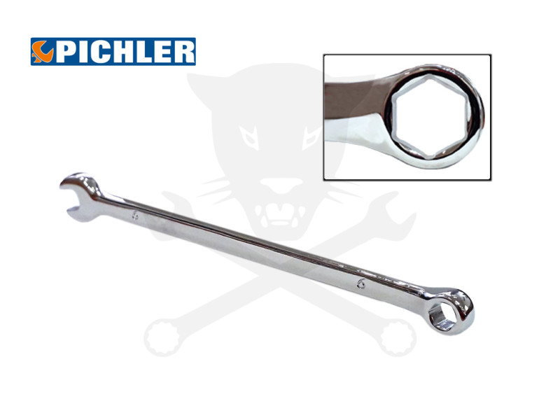 Csillag-villáskulcs - HATLAPÚ - 6 mm x 130 mm - 15 fokos