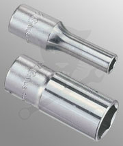 Dugókulcs - crowafej 3/8" 6 lap hosszú 11 mm Genius