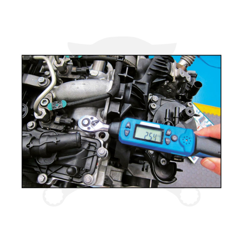 Nyomatékkulcs, digitális 006-30 Nm 1/4" - JOBBOS-BALOS - KIFUTÓ !