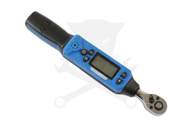 Nyomatékkulcs, digitális 006-30 Nm 1/4" - JOBBOS-BALOS - KIFUTÓ !