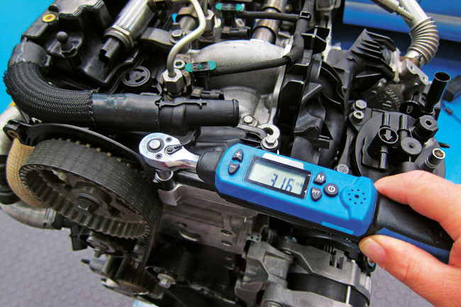 Nyomatékkulcs, digitális 006-30 Nm 1/4" - JOBBOS-BALOS - KIFUTÓ !