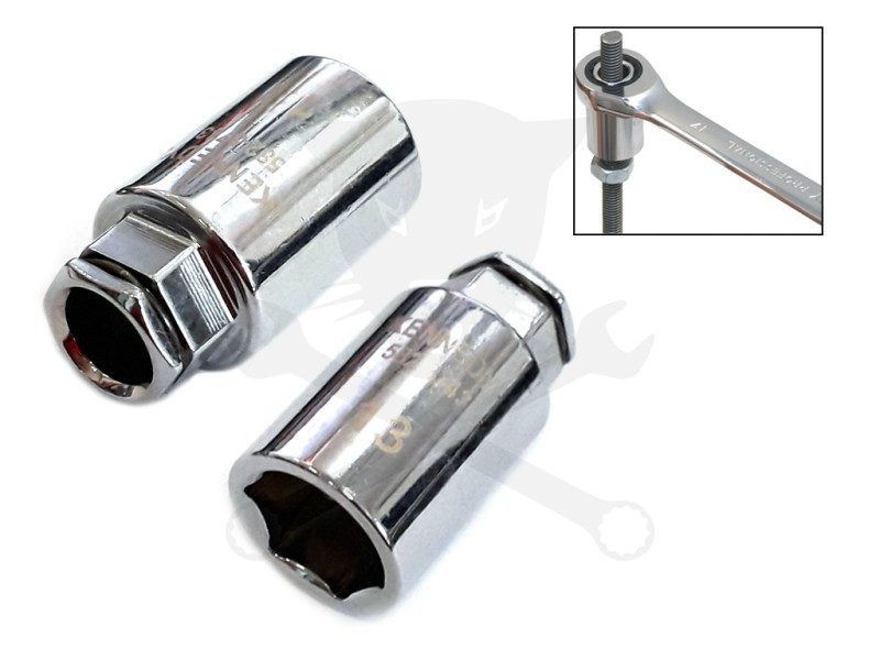 Dugókulcs - Go-Thru -áttolható 6 szögű 13 mm-es Kennedy (KEN-582-3743K)