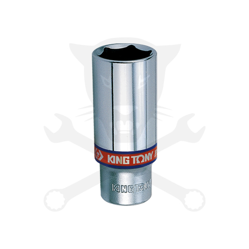 Dugókulcs - crowafej 3/8" 6 lap hosszú COLOS 3/8" KingTony