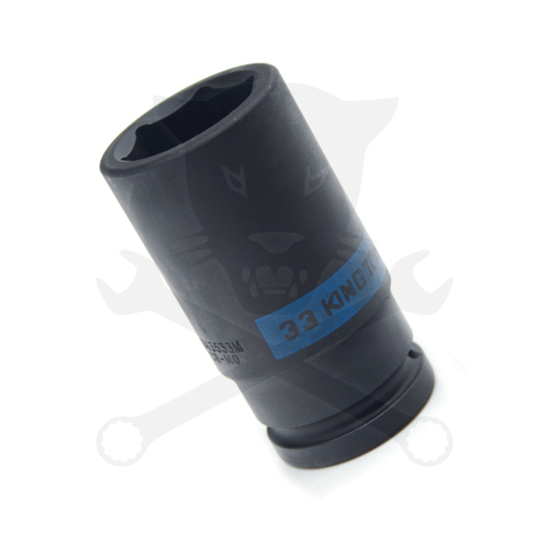 Légkulcsfej 3/4" 6 l.h. 33-es KingTony