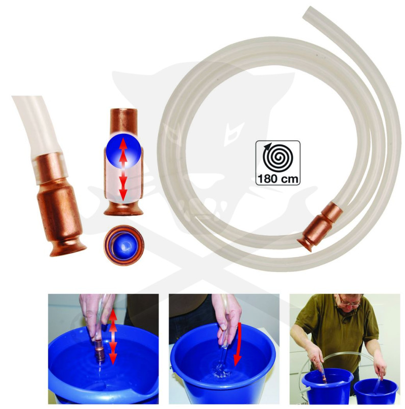 Cső pumpa - áttöltő cső víz, gázolaj, ablakmosó, fagyálló folyadékokhoz