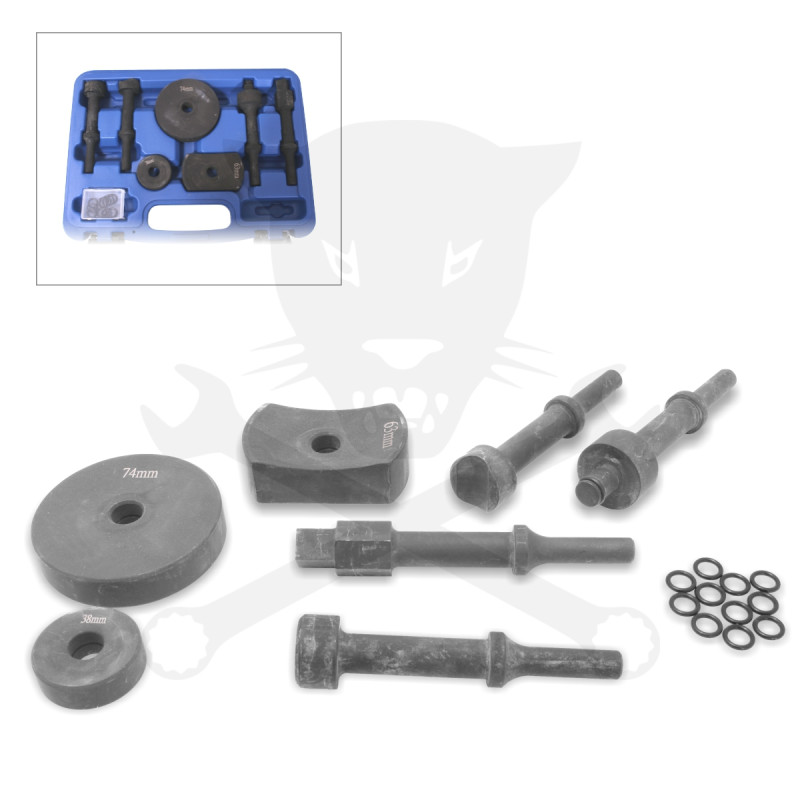 Vibro kalapácshoz vibrációs profi adapter készlet 7 db-os