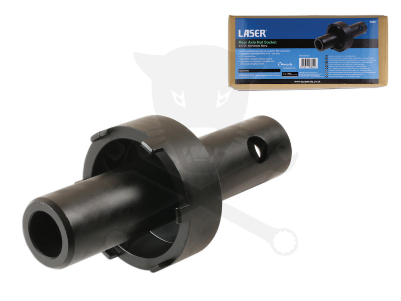 Körmöskulcs Mercedes-Benz TGK 6 köröm x 92 mm 3/4" hátsó kerékagyhoz