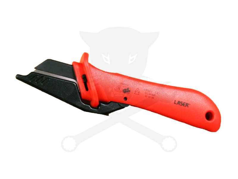 Szigetelt VDE 1000 V-os kés - cserélhető pengés