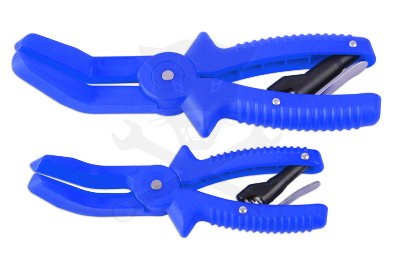 Tömlőszorító fogó készletben 45°-os - 2 db-os profi - Laser