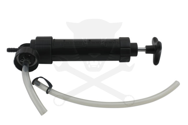 Olajleszívó kézipumpa 350 ml + 1 literes alsó tartály - Laser