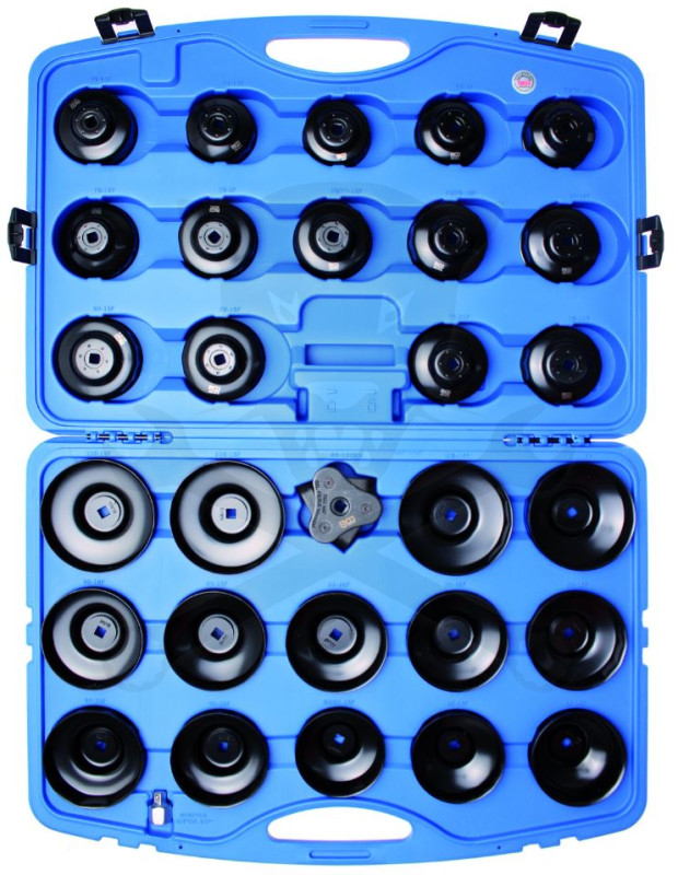 Olajszűrő leszedő kupak készlet 30 db-os BGS