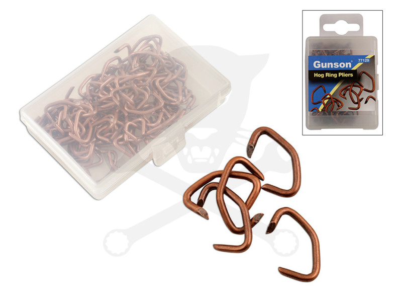 Fém kárpit-kapocs készlet 100 db kapocs - Gunson