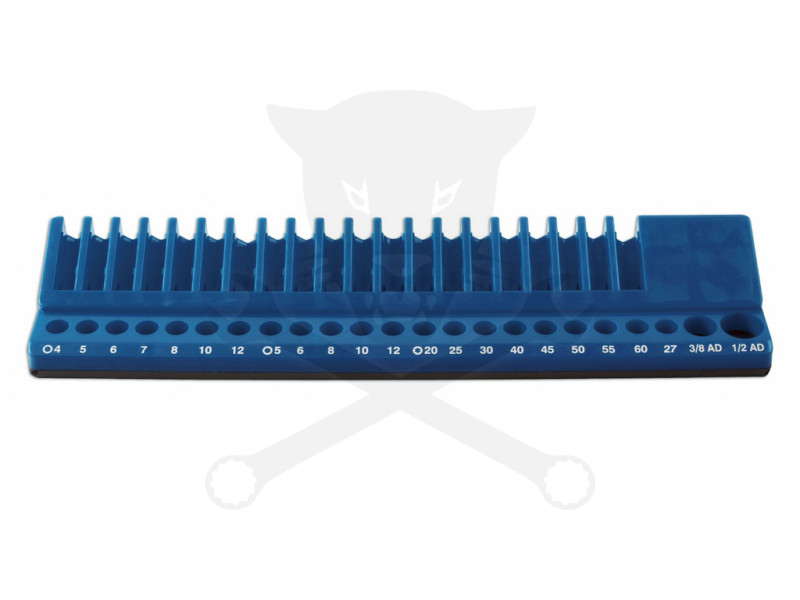 Mágneses tartó-rendező 43 db-os - 10 mm-es rövid és hosszú bitekhez