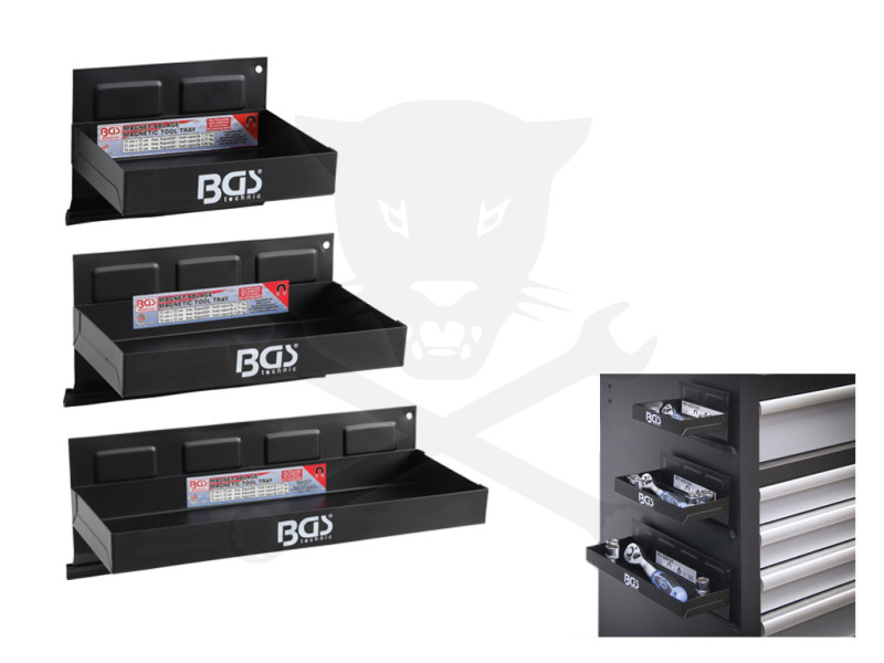 Mágneses szerszámtartó polc készlet 4 db-os