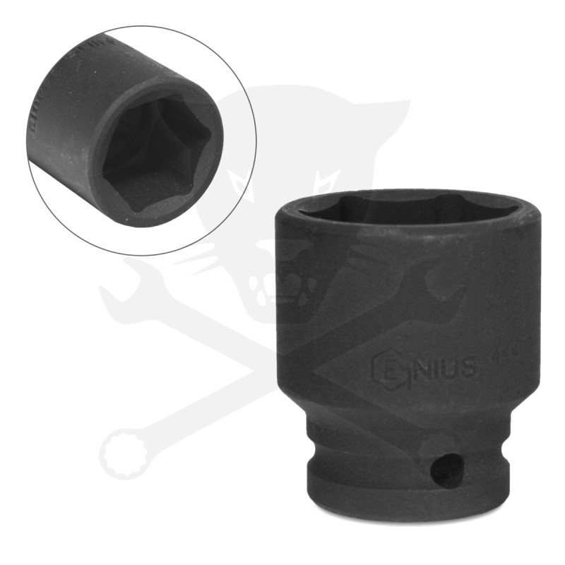 Légkulcsfej 1/2" 6 l.n. 29-es Genius