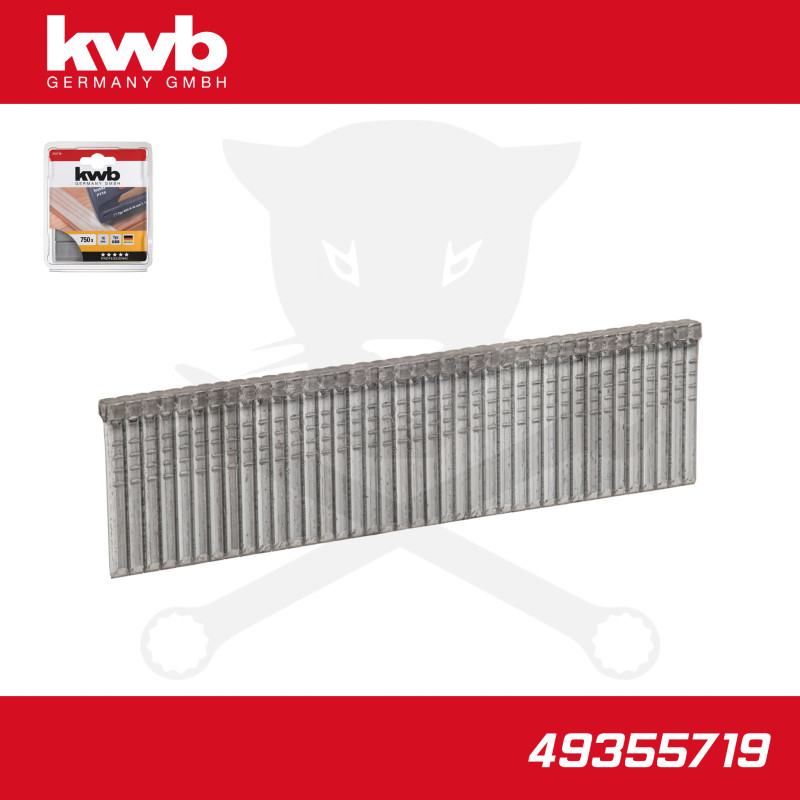 Tűzőgép-szegezőgéphez, szög 2.0x19 mm 750 db - KWB