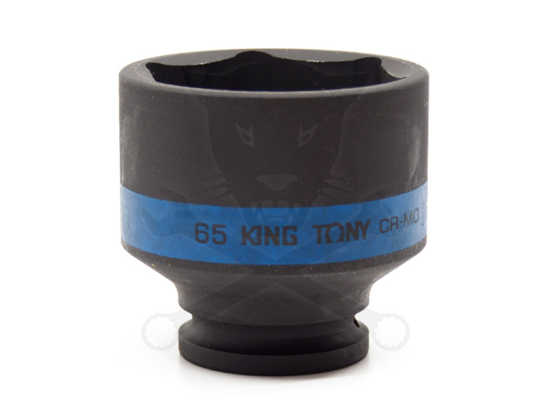 Légkulcsfej 3/4" 6 l.n. 65 mm KingTony