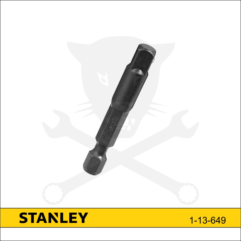 Adapter, fúrógépbe fogható 1/4" - Stanley