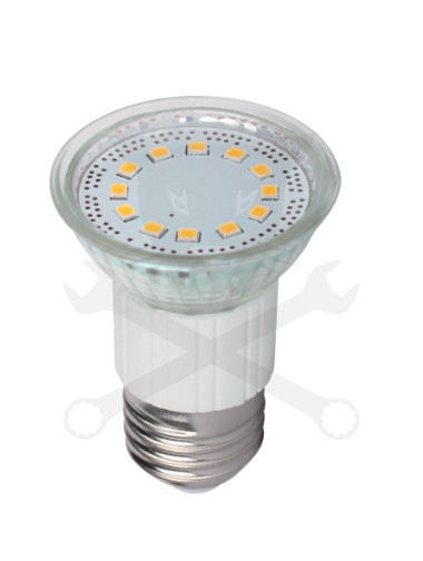 Izzó LED spot 3 W fehér 75/50 mm E27 ELMARK