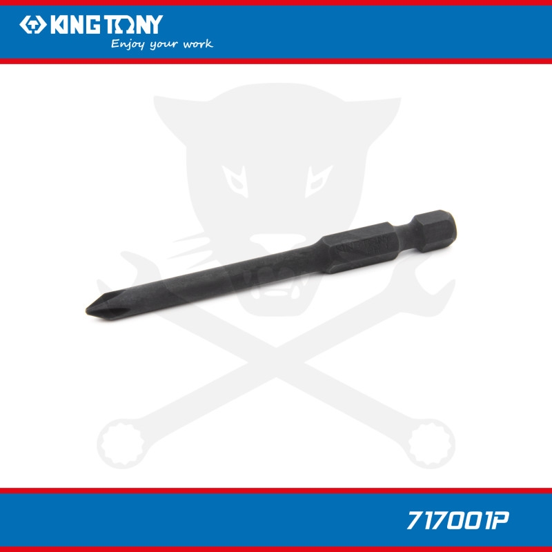 Bit, gépi PH1 x 70 mm hosszú ipari - KingTony