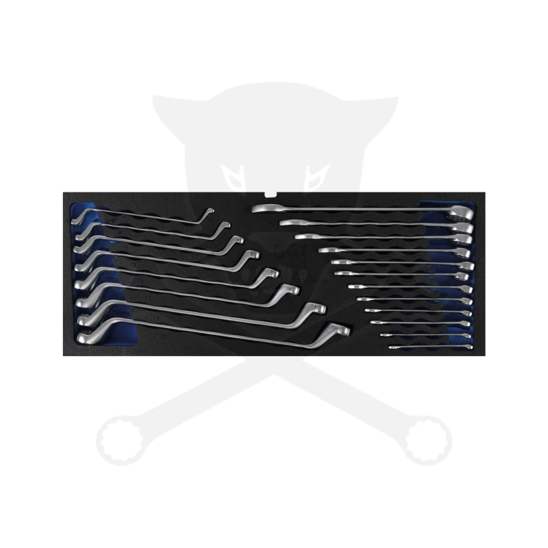 Tálcás BGS csillag-villás kulcs készlet 5 db-os BGS 1/3 - EVA tálcás