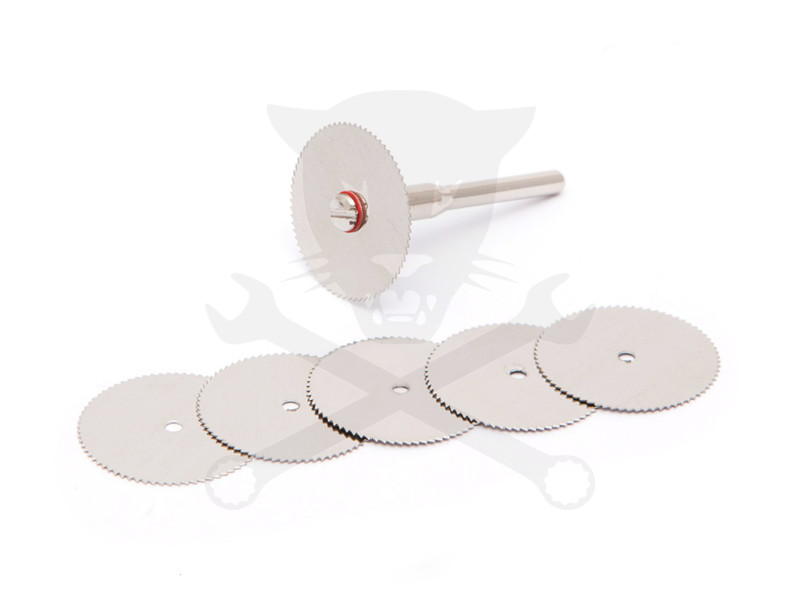 Multifunkciós mikrocsiszológéphez csapos vágókorong készlet 3,1 mm 6 r.