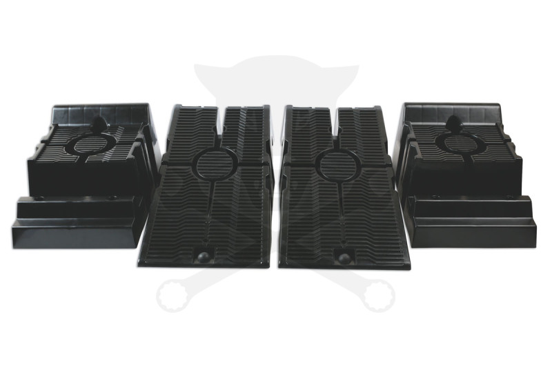 Rámpa - 1 pár - műanyag 2,5 tonnás 0-170 mm