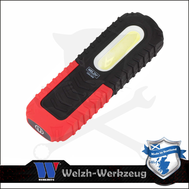 Szerelőlámpa LED 01 COB ledes akkuslámpa - Li-Ion, IPX6 3W 350 Lumen