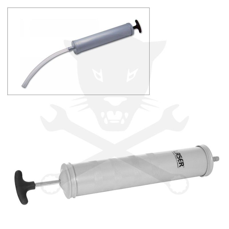 Olajbetöltő kézipumpa 5dl fém - 500 ml - profi