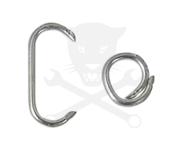 Gyűrűs kapocs tűző fogó készlet - kárpitok szerelésére - Laser