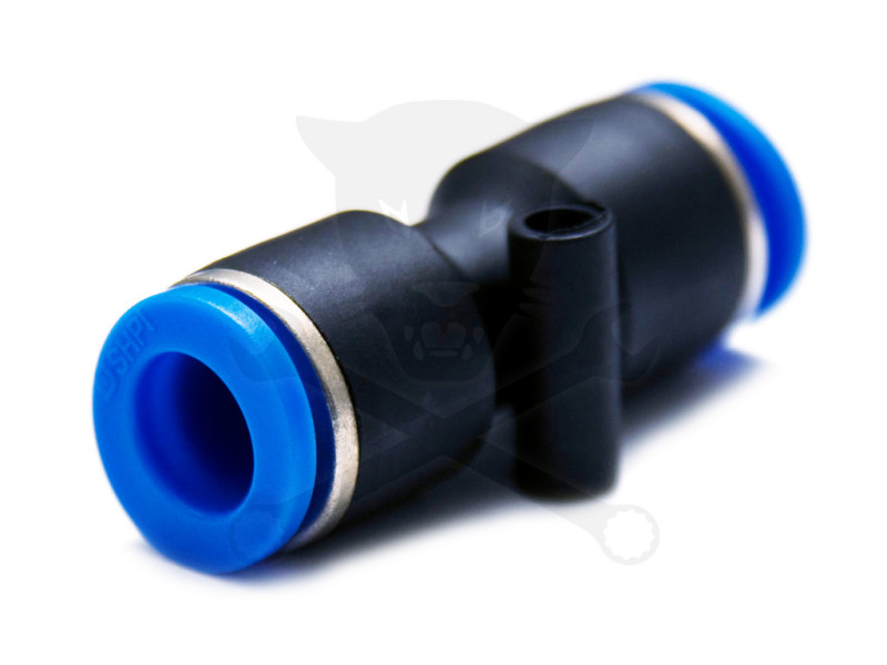 Levegős csatlakozó műanyag csőhöz, toldó elem 10 mm