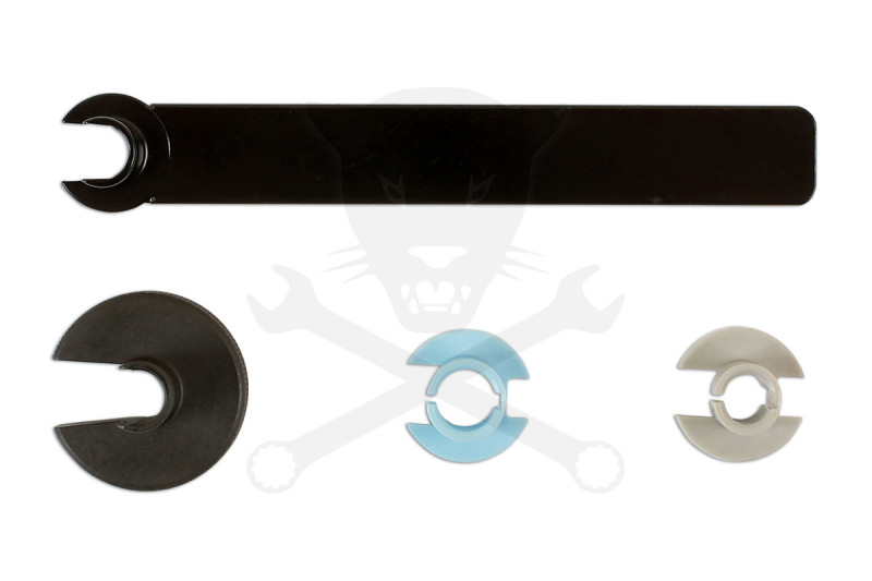 Üzemanyagcső-bontó szerszám készlet nehéz-szűk helyzetekre 4 db-os