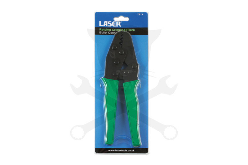 Fogó, saruzó - racsnis - szigeteletlen hengeresaruhoz DIN 0.25-10 mm2