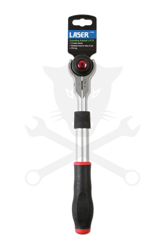 Crowa racsnis kulcs 1/2" teleszkópos 300-425 mm