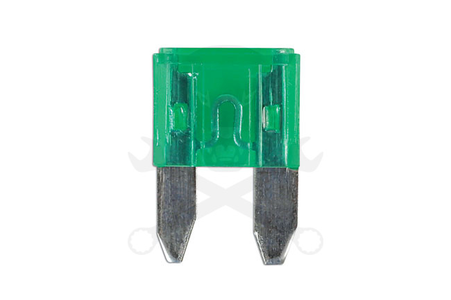 Biztosíték, MINI profilú - 30 Amperes 5 db -