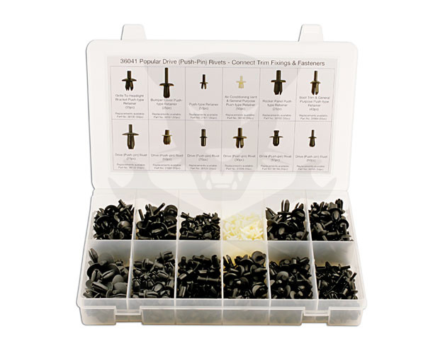 Állványos patent készlet - 6 db ÁLTALÁNOS patentkészlet + fém tároló