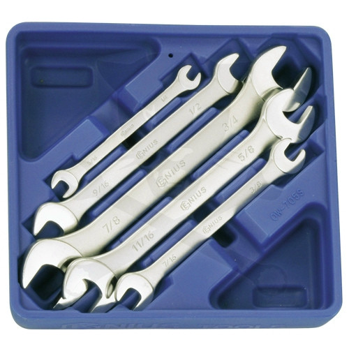 Tálcás Genius villáskulcs készlet 5 db-os COLOS vékony - 1/6