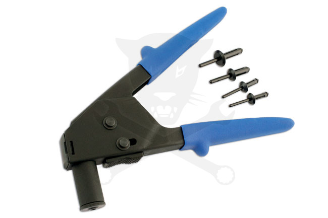 Popszegecshúzó műanyag szegecsekhez - 41 db-os készlet