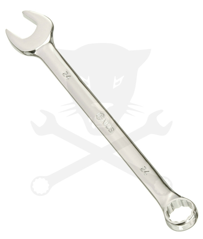 Csillag-villáskulcs 9-es 154 mm - tükör polírozott - Genius