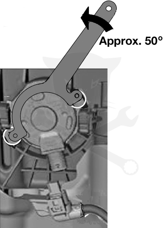 Vezérműtengely VVT szerelőkulcs -OEM2360895- BMW B38-B46-B48+MINI-AT18