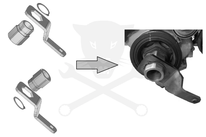Vezérlésrögzítő készlet Honda 1.5 VTEC - 1.6 i-DTEC - Laser